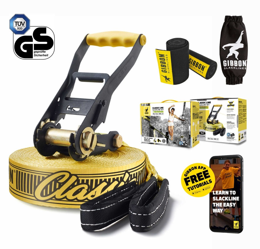 CLASSICLINE XL TREEWEAR SET - Gibbon Slacklines