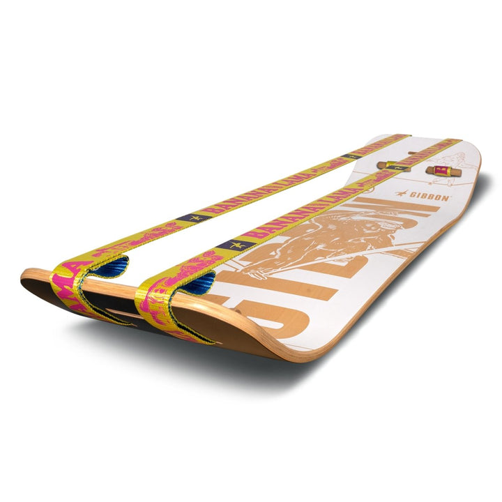 GIBOARD Arctic Rocker Set BananaLamaline / Double Slackline - Gibbon Slacklines