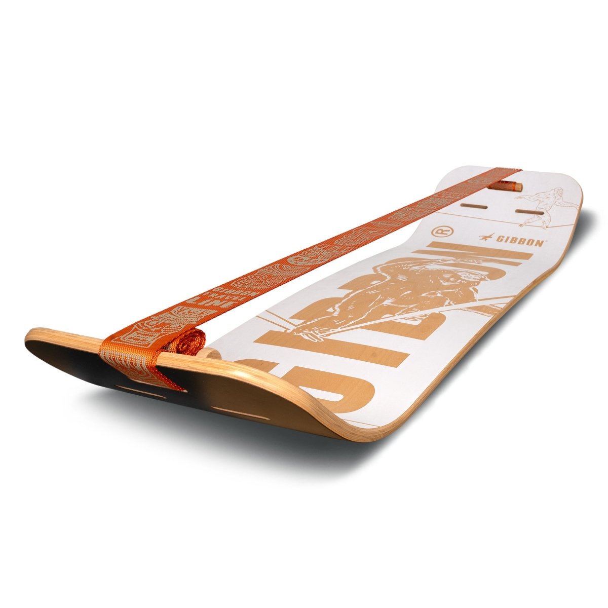GIBOARD Arctic Rocker Set Travelline / Single Slackline - Gibbon Slacklines