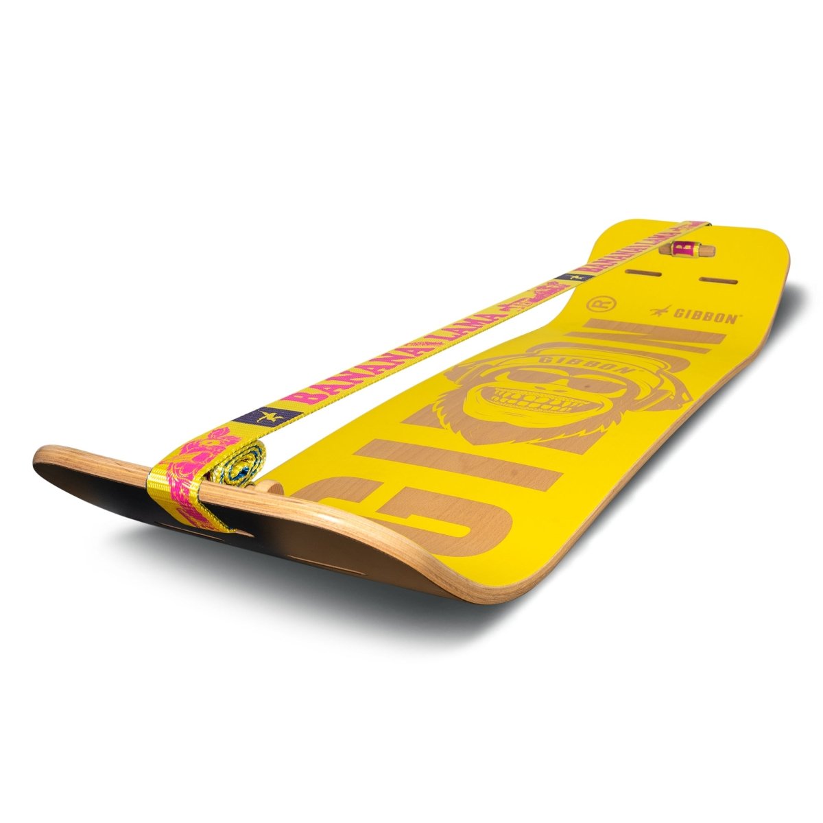 GIBOARD Bonzo Set BananaLamaline / Single Slackline - Gibbon Slacklines