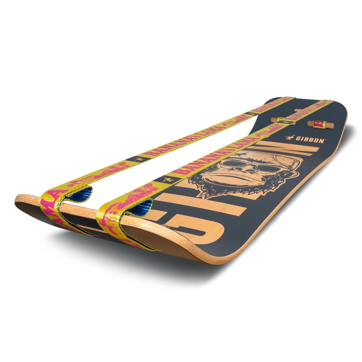 GIBOARD Caesar Set BananaLamaline / Double Slackline - Gibbon Slacklines