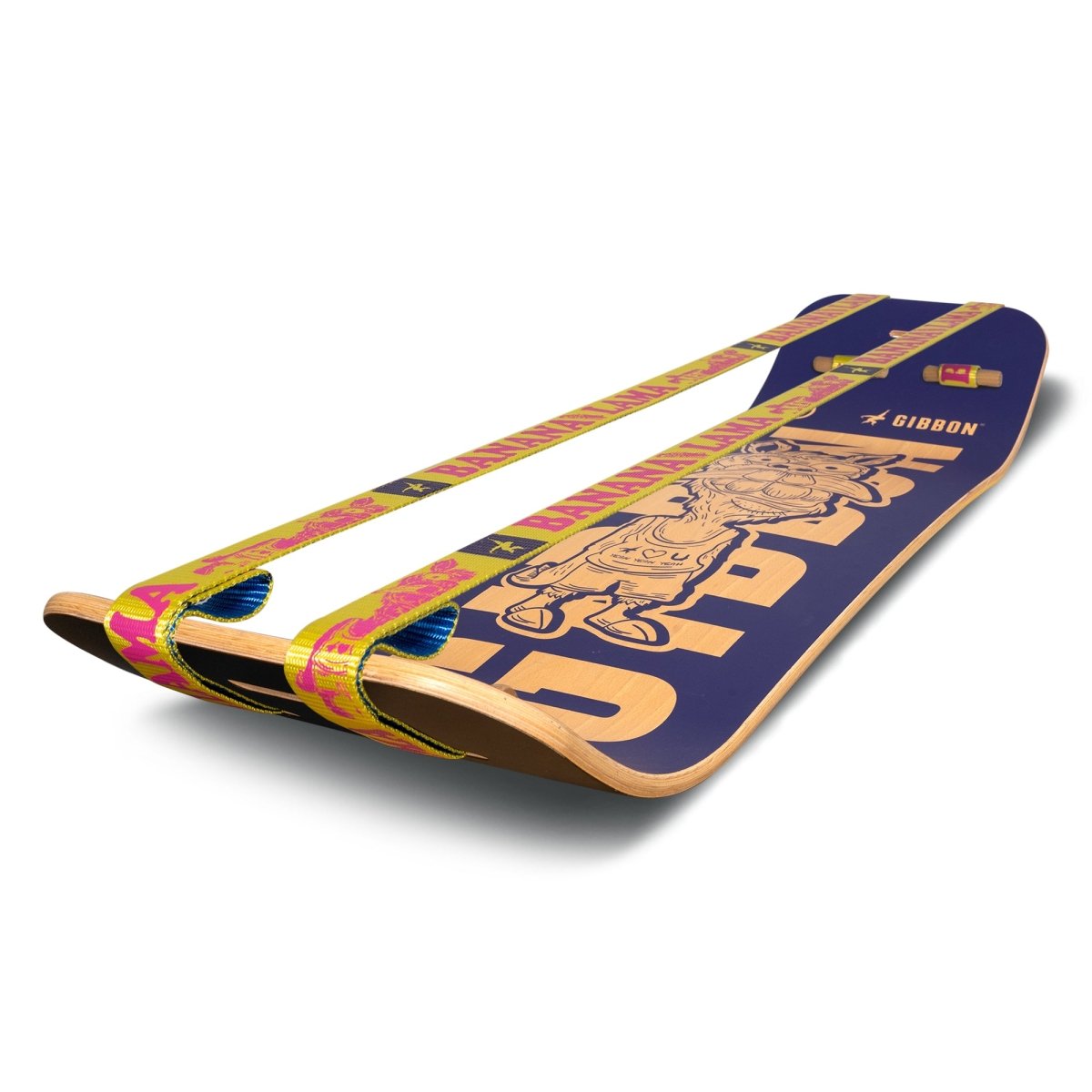 GIBOARD Dilama Set BananaLamaline / Double Slackline - Gibbon Slacklines