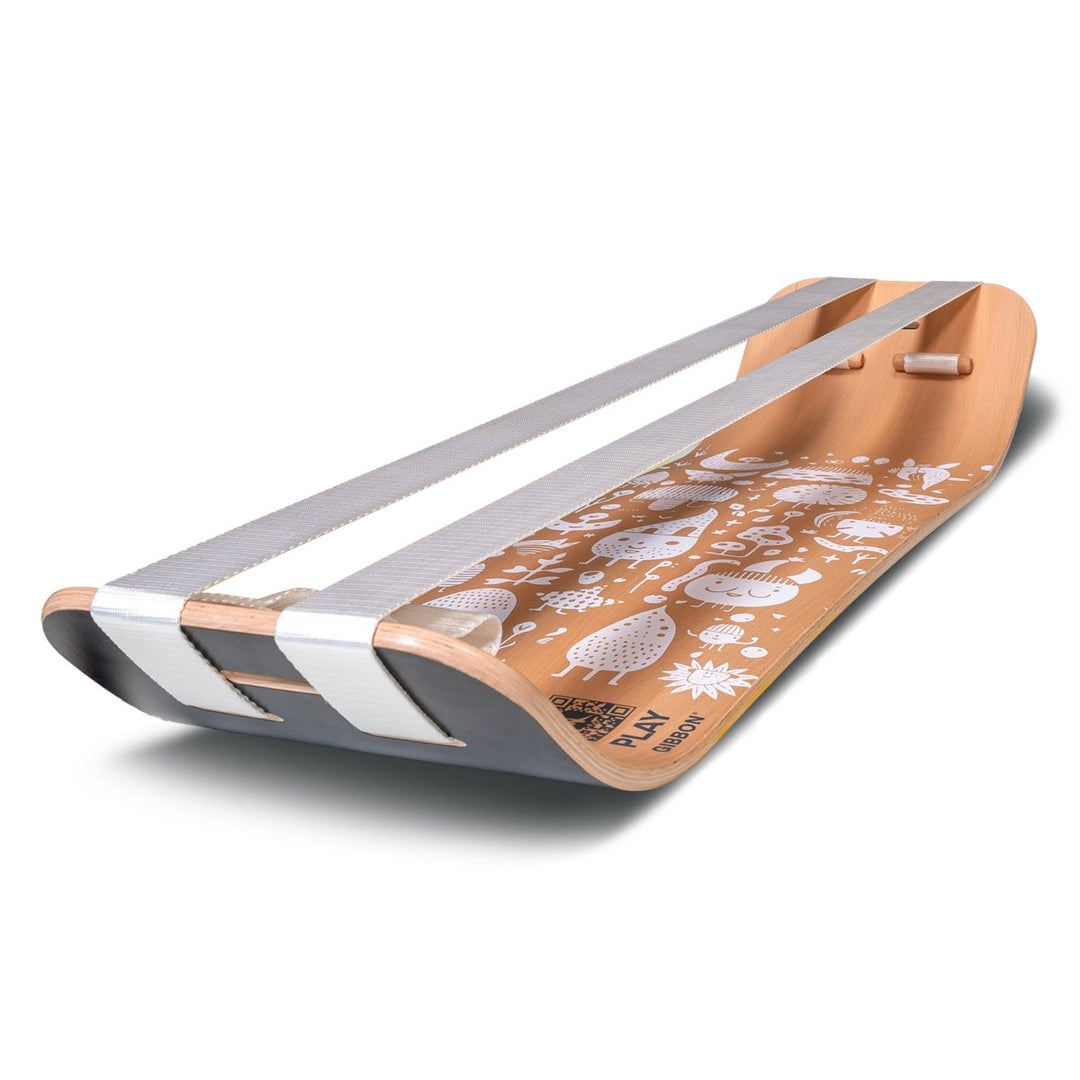 GIBOARD Play Set White / White / Double Slackline - Gibbon Slacklines