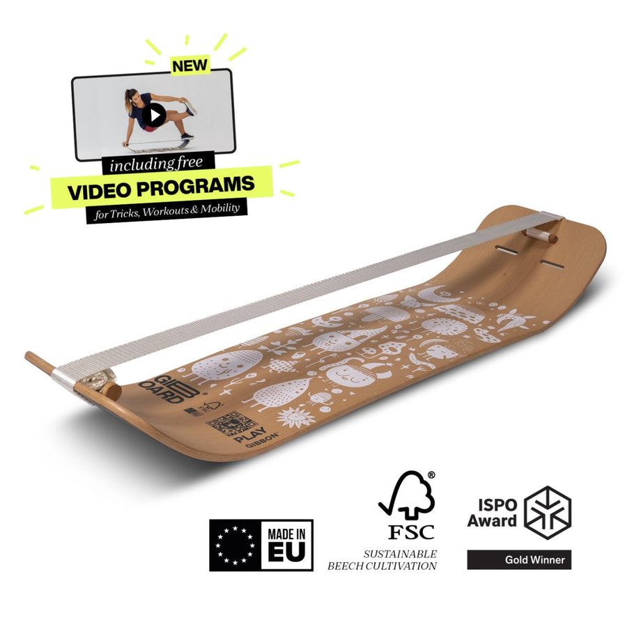 GIBOARD Set- Play White - Gibbon Slacklines