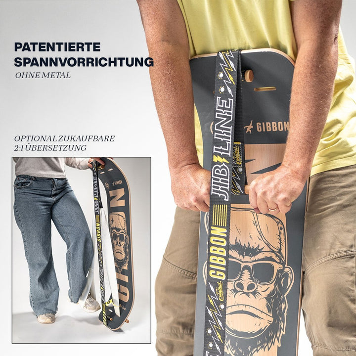 GIBOARD Set- Play White - Gibbon Slacklines