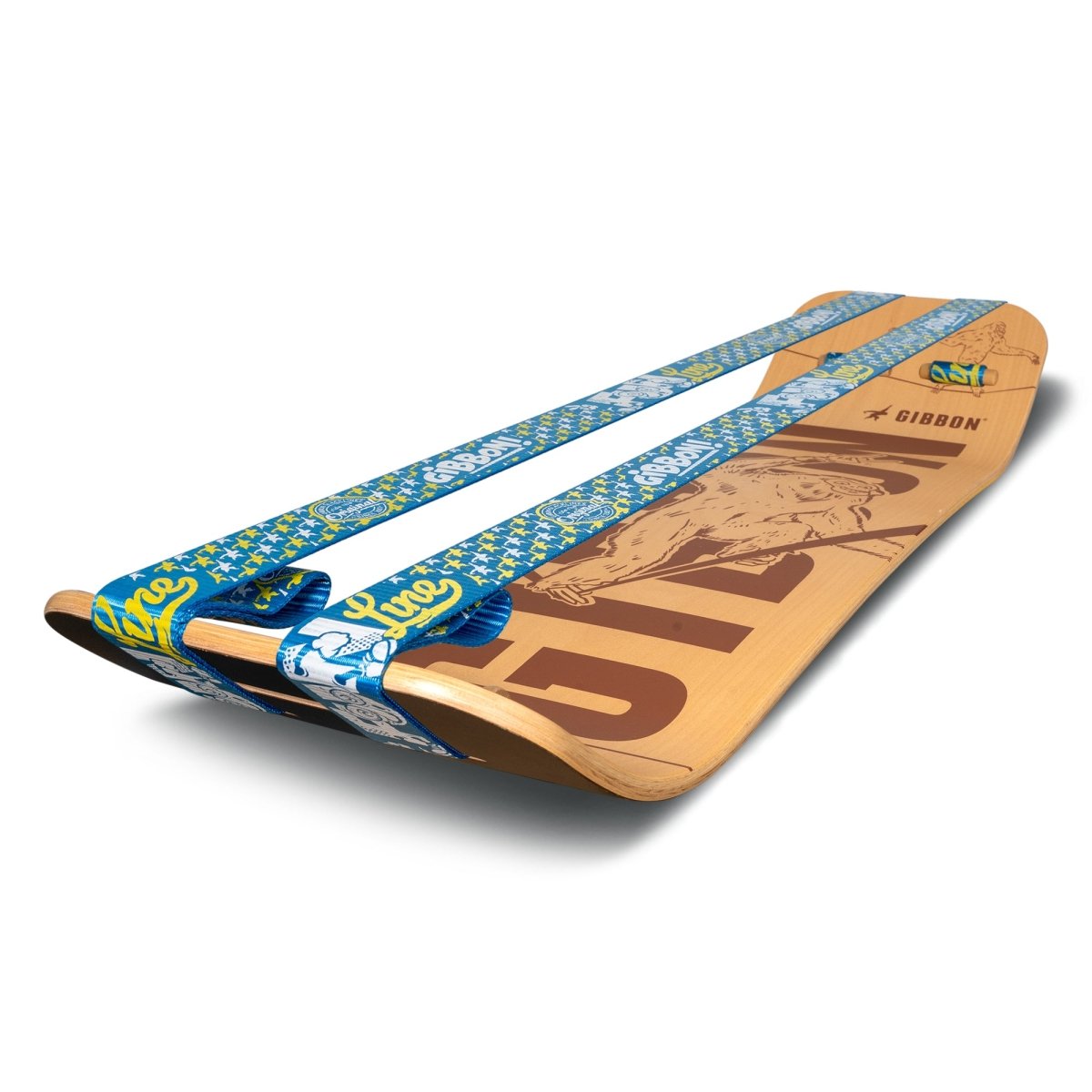 Roots Rocker Set Funline / Double Slackline - Gibbon Slacklines