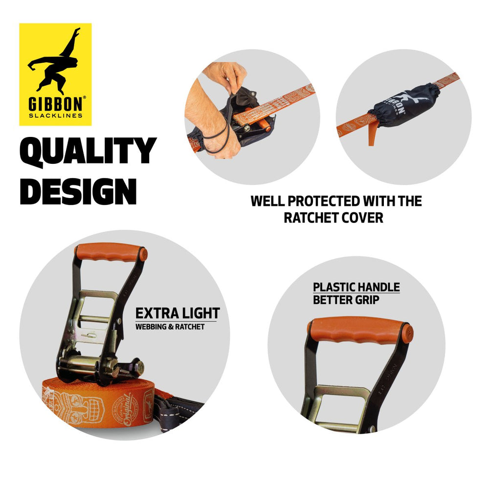 TRAVELLINE TREEWEAR SET - Gibbon Slacklines